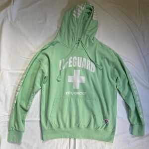 Women’s Lifeguard Green Hoodie